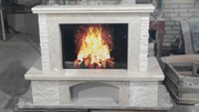 Marble fireplace №5